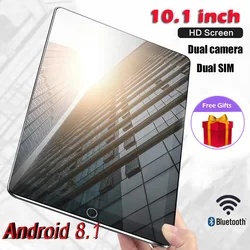 Tablette de jeu Android 9.0, Pad 4G LTE, Bluetooth, PC 4 + 64 go, double SIM, avec GPS, 10.1 pouces, livraison gratuite 