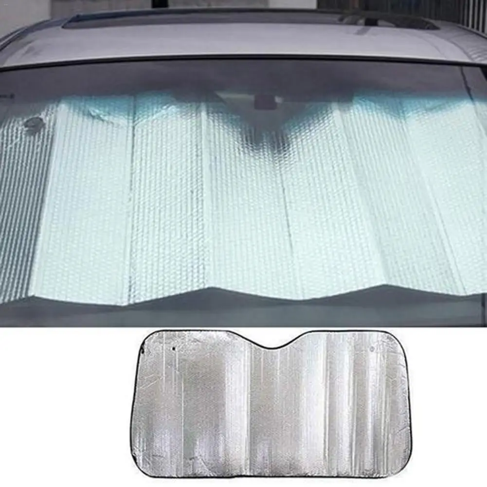 140X70 см передний навес автомобиля крышка лобового стекла Стандартный солнцезащитный козырек держит автомобиль крутой-УФ-лучи протектор