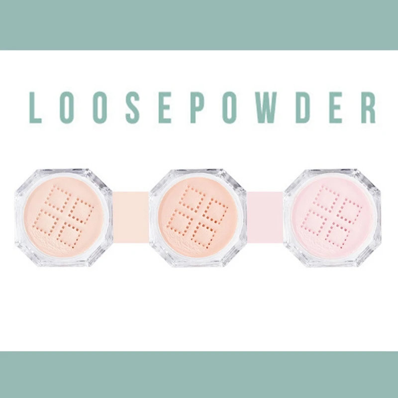 Matte Loose Powder Long-lasting Oil-control Cover Defects Brighten Skin Tone Makeup Setting Powder Face Makeup