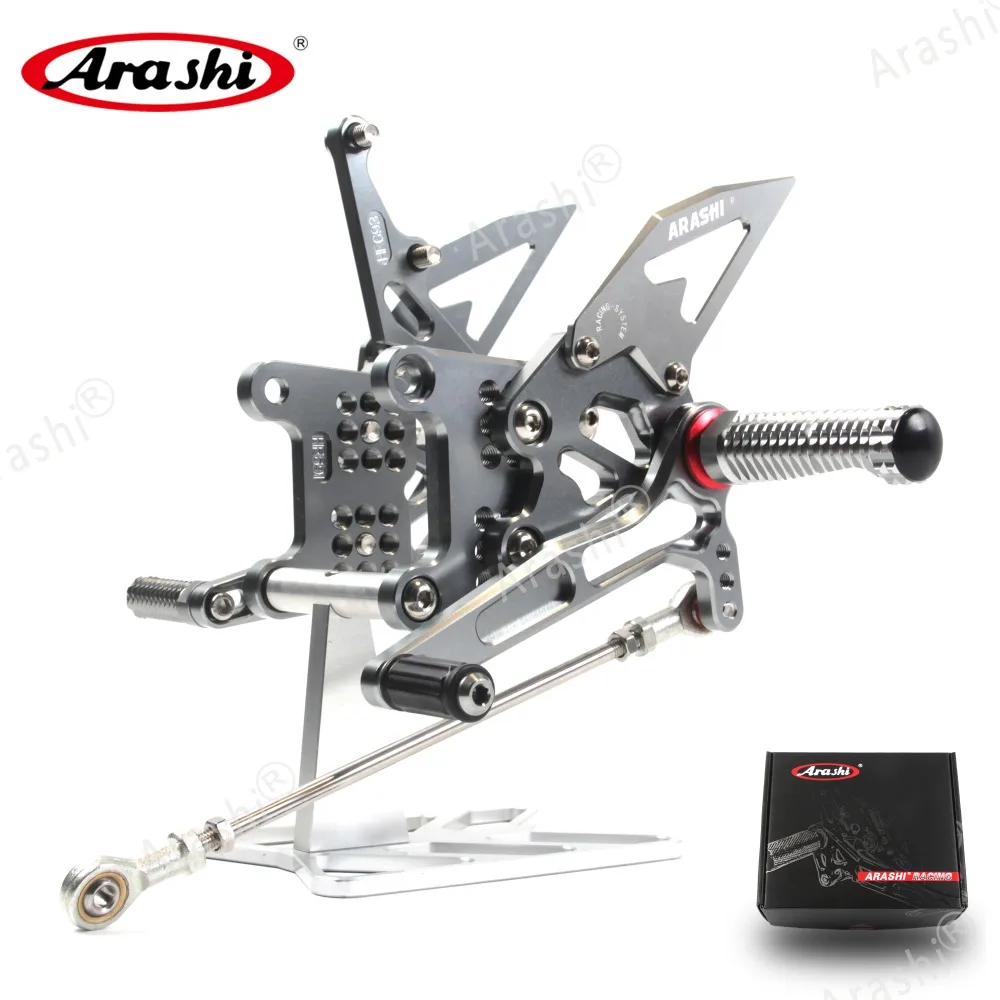 Arashi аксессуары для мотоциклов Rider подножки для TRIUMPH speed тройной 1050 2005-2010 Rider Регулируемые подножки Rearset