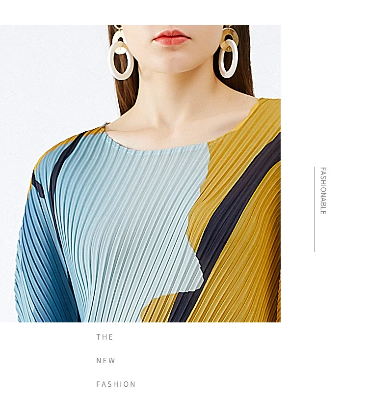 fall 2020 women trendy casual Ocean printing