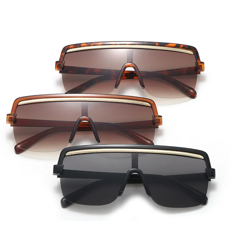 Новая мода ретро дизайнерские Супер круглые очки кошачий глаз женские Квадратные Солнцезащитные очки полуоправа очки водительские очки