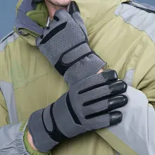 Мужские и женские ветрозащитные лыжные перчатки зимние Утепленные лыжные перчатки спортивные теплые перчатки