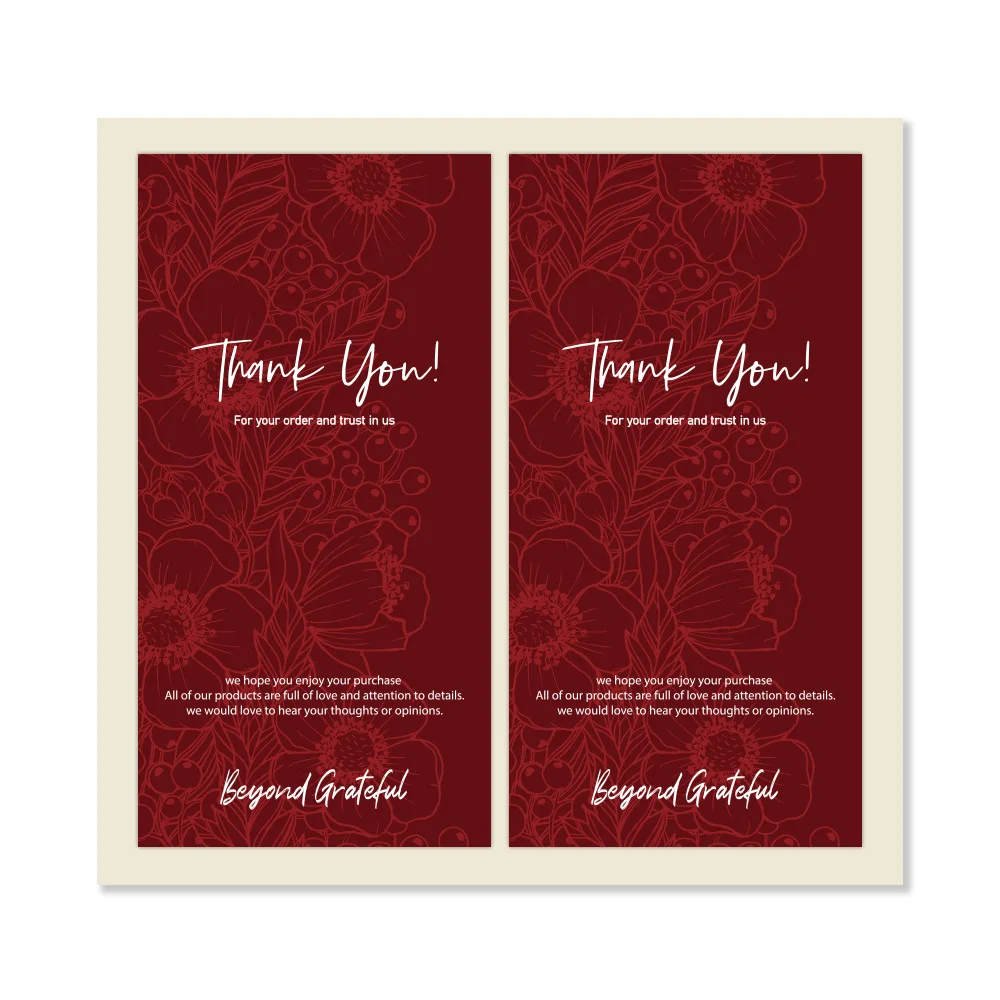 10-50pcs ' Especially For You' Rectangle Stickers Small Business Thank You Sticker Labels For Express Package Decor 5*10cm