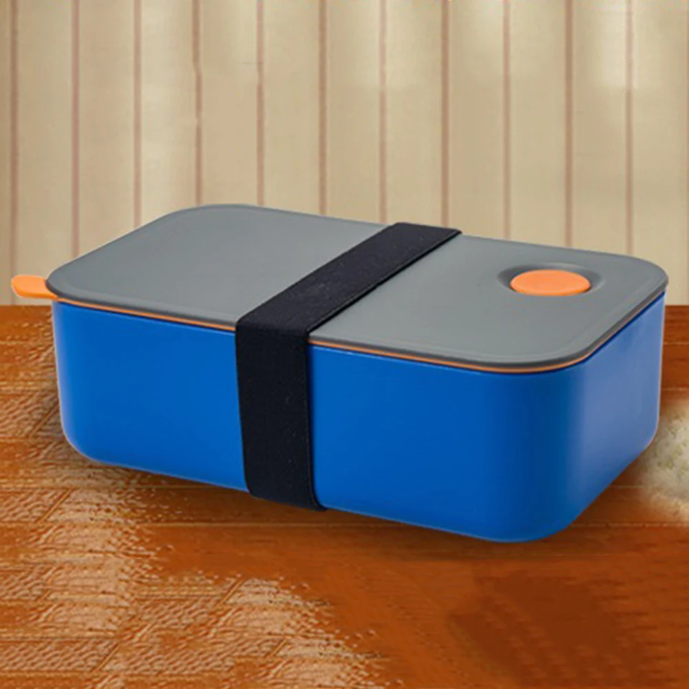 1200 мл 2 сетки Ланч-бокс для микроволновой печи контейнер для еды Bento box Контейнер для хранения еды коробка для хранения обеда домашняя школа кухонные инструменты