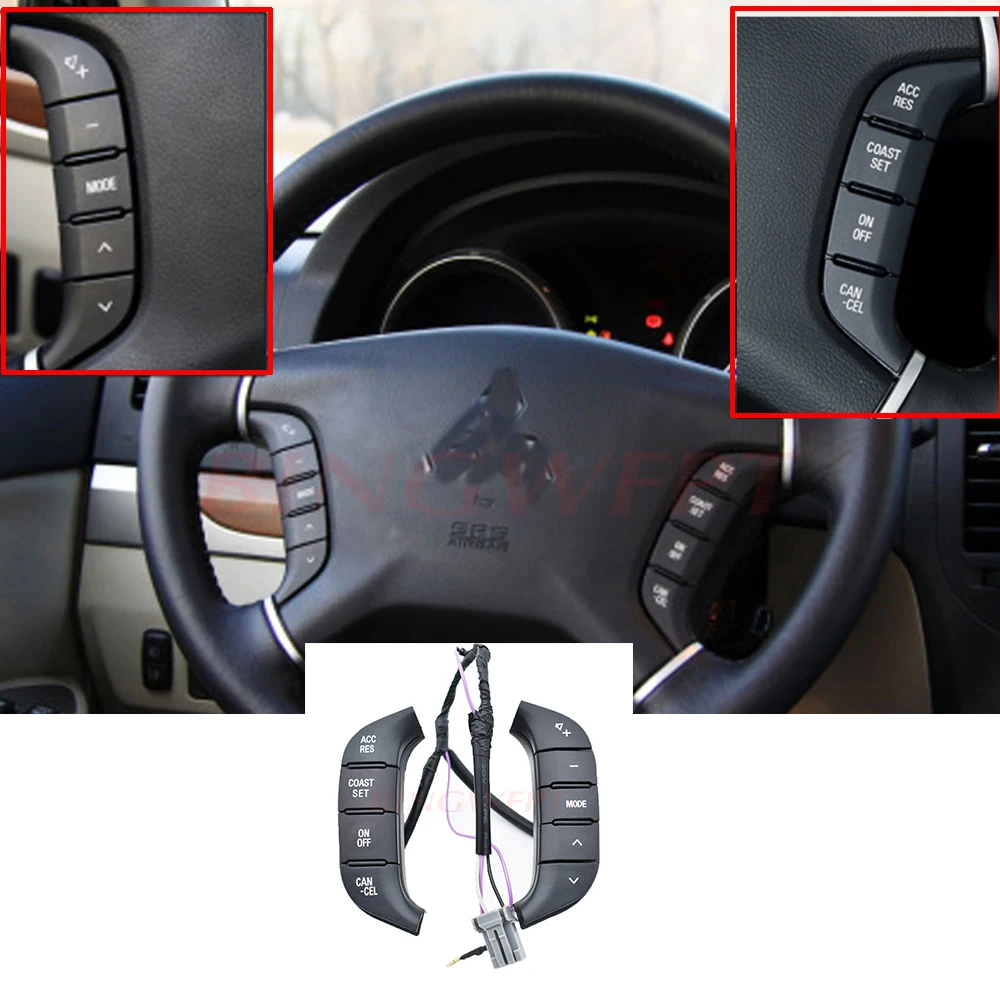 BINGWFPT рулевое колесо аудио кнопка управления 84250-PJL 84250PJL Для Mistubishi Toyota Pajero 2007- только