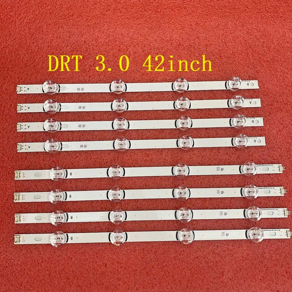 5 комплектов = 40 светодиодный т. светодиодных лент для подсветки LG 42LB5610 42LB5800 42LB585V