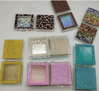 

20 set/ Mink Eyelashes 3D lash box Packing box for eyelash blank eyelashes package flash packing box