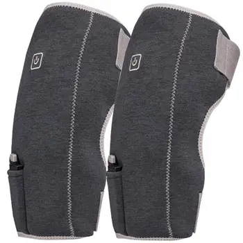

1 Set Heated Knee Brace Chic Nice Safe Fine Heating Pad Sleeve Wrap Protector