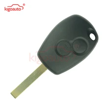 Kigoauto дистанционный ключ автомобиля 2 кнопки 433 МГц VA6 лезвие PCF7946 для Renault Master Clio модус Twingo Kangoo ключ