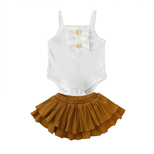 toddler kid baby girl clothes set kids outfits (1)