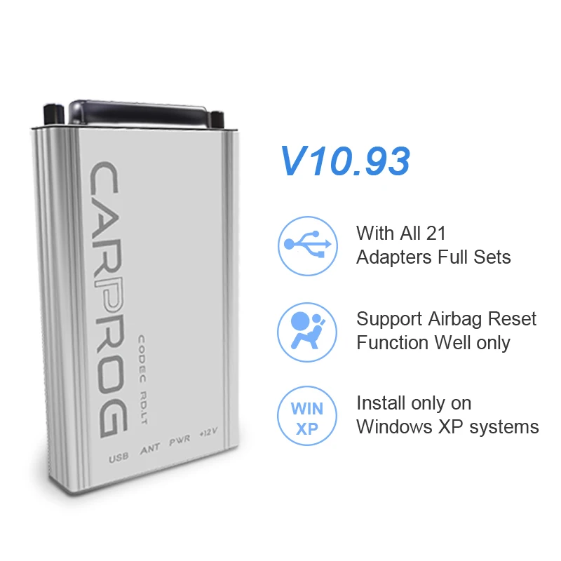 Carprog V8.21 V10.93 V10.05 со всеми 21 Адаптеры для сим карт в том числе при полном разрешения