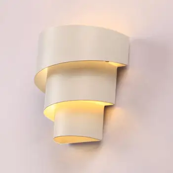 

SOLLED LED Wall Lamp Simple Design Metal Three Layer E27 Iron Housing 40W