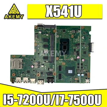 

laptop Motherboard For Asus F541U R541u X541U X541UV X541UVK Mainboard 8G/4G RAM I5-7200U/I7-7500U (V2G) exchange!!!