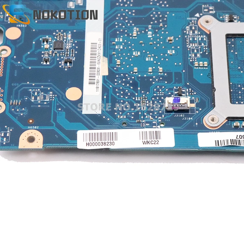 NOKOTION H000038240 H000038230 для Toshiba Satellite L875 L870 материнская плата 17,3 дюймов Экран Intel HM76 ddr3 60N0ZXM1EA06-01