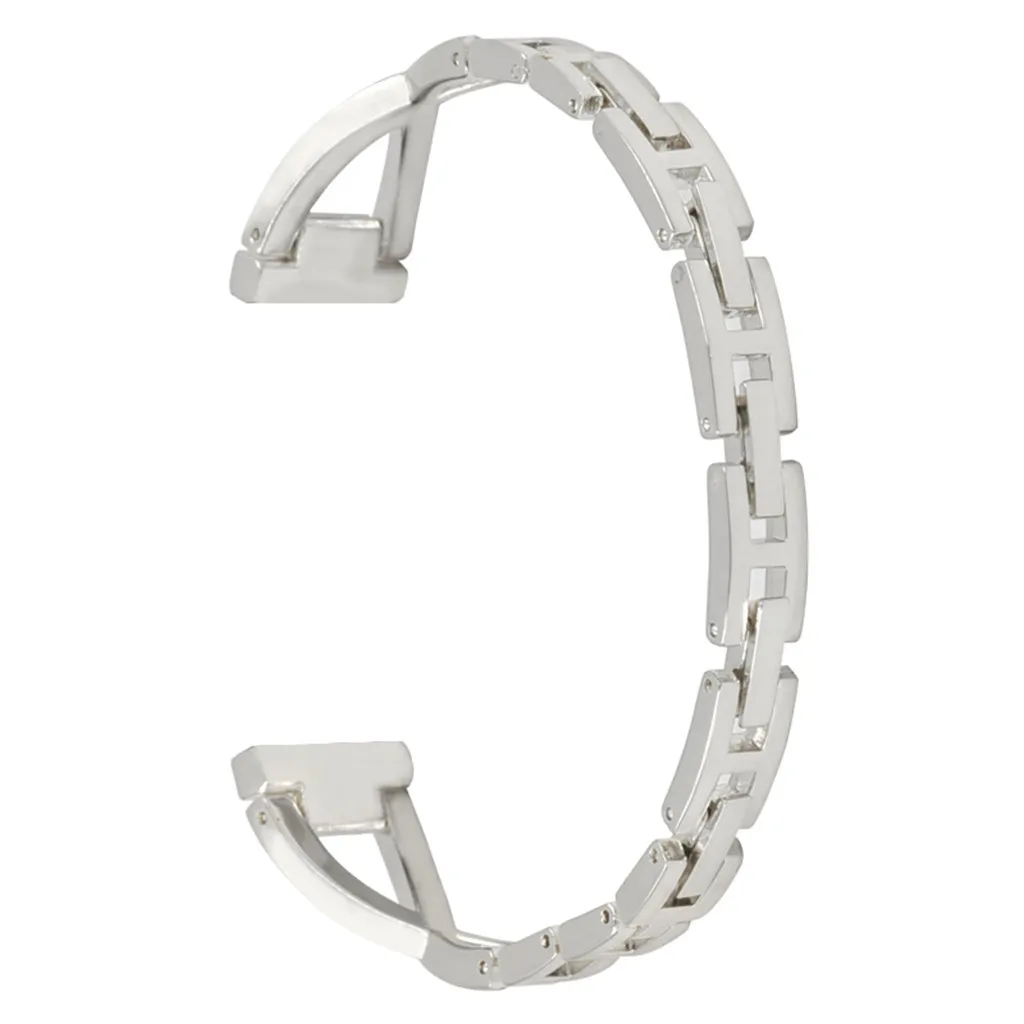 10 мм сменный ремешок для смарт часов из прочной нержавеющей стали Fitbit Inspire HR &