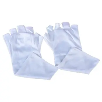 

Anti UV Gloves UV Shield Glove Fingerless Manicure Nail Art Tools LED UV Lamp Nail Dryer Radiation Protection 1 Pair