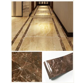 

Self Adhesive Baseboard Wall Stickers Corner PVC Waterproof Windowsill Waist Wire Tile Sticker 500*10cm Home Decoration