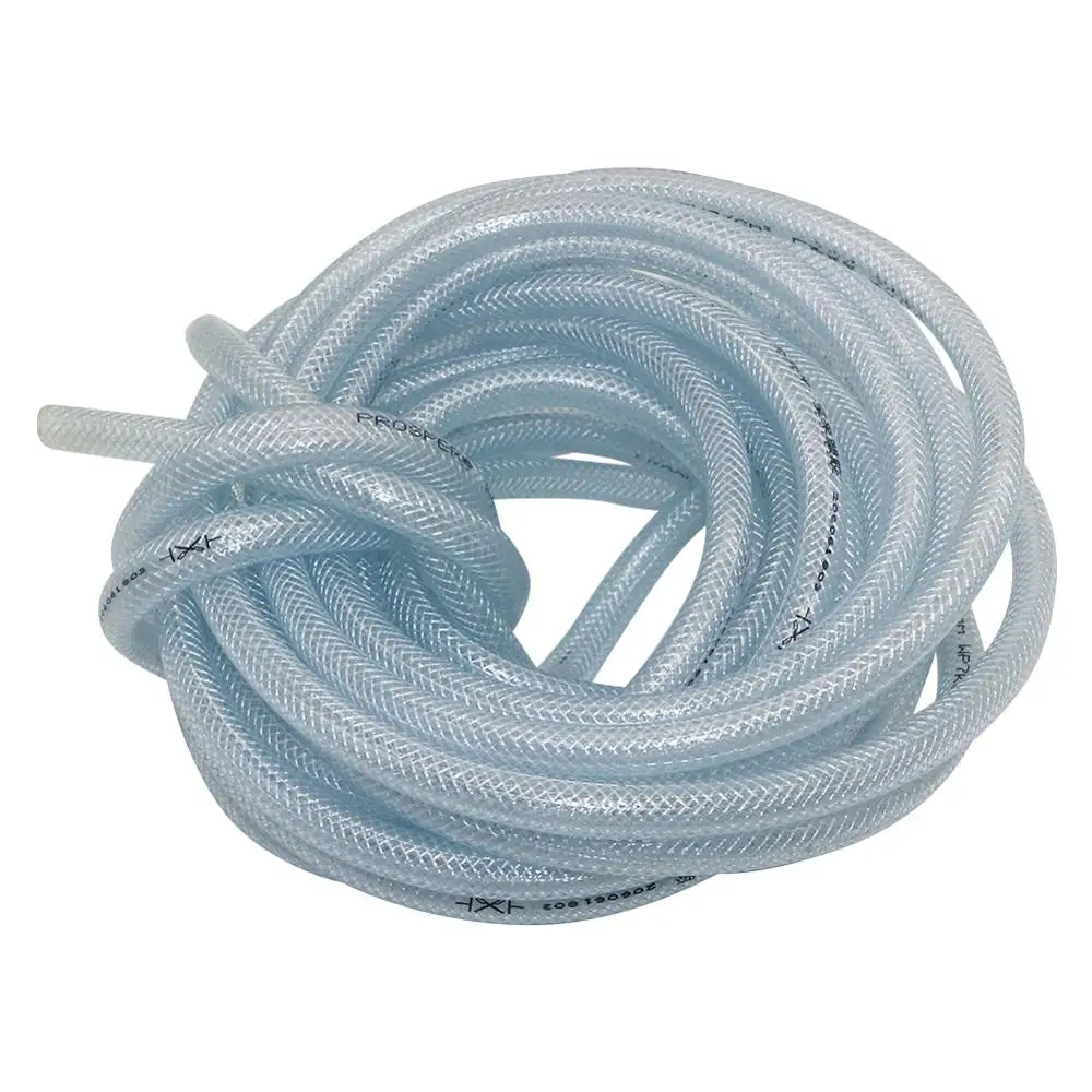 Plumbing Hose 1m 8/12mm PVC Braid Reinforced Aquarium Fish Tank Irrigation