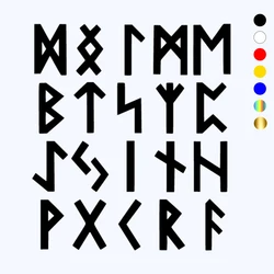 CK3015#15*17cm Slavic runes funny car sticker vinyl decal white/black car auto stickers for car bumper window