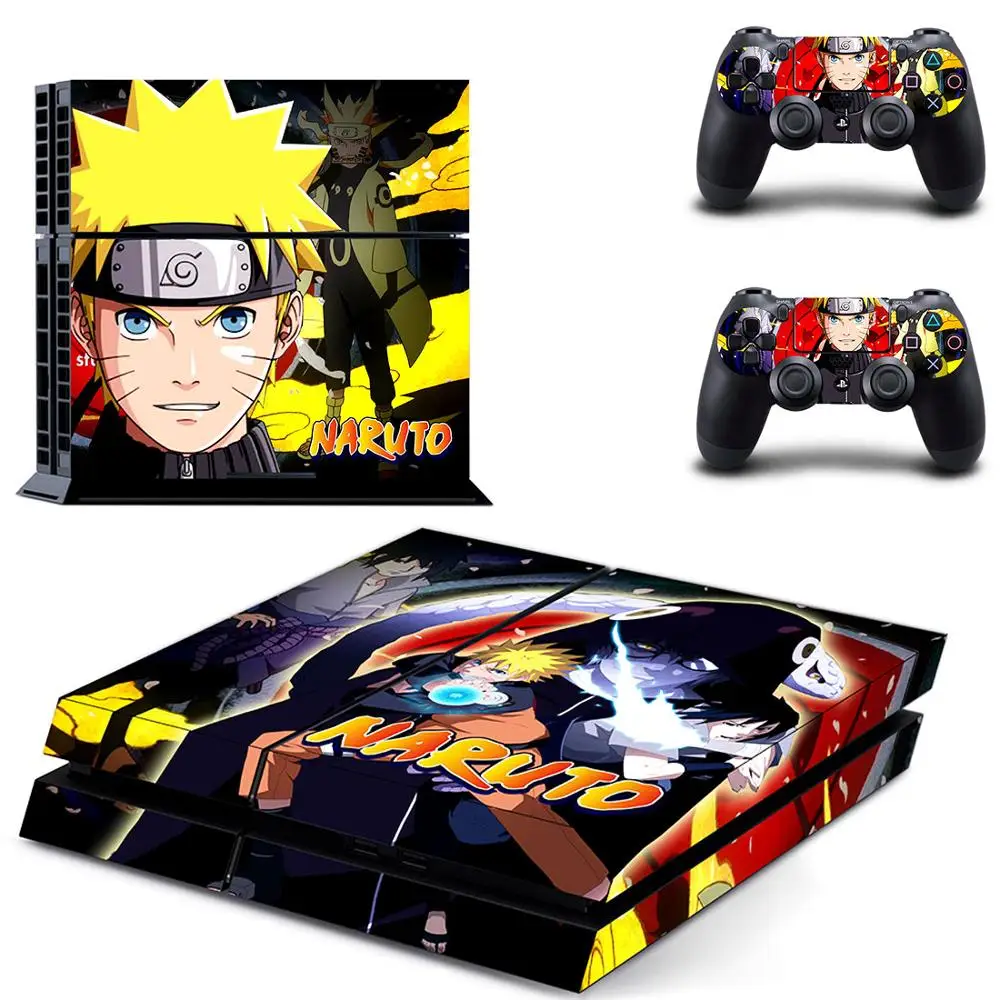 Ботинки в стиле аниме Naruto PS4 Стикеры s Play station 4 кожи наклейки для Игровые приставки