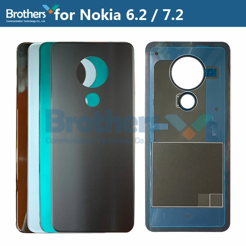 Корпус аккумулятора для Nokia 7 2 6 задняя крышка TA-1200 TA-1198 1201 TA-1187 TA-1193 TA-1196 TA-1181 TA-