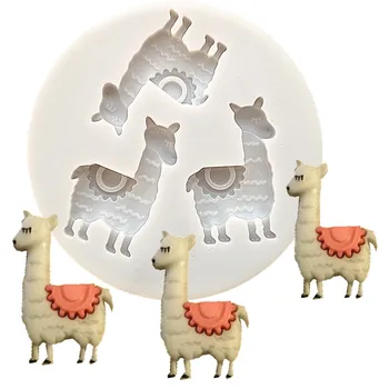 

Mini Silicone Mold DIY Handmade Alpaca Animal Front Side Jewelry Jewelry Pendant Jewelry Epoxy Silicone Mold Making Tools15299