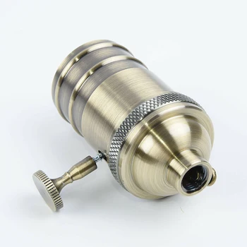 

Newly E27 Screw Retro Vintage Copper Lamp Pendant Lights Bulbs Holder Socket 250V 250W Home XSD88