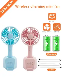 

Wireless Portable Water Spray Mist Fan Electric USB Rechargeable Handheld Mini Fan Cooling Air Conditioner Humidifier for Office