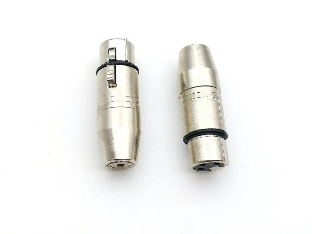 10 шт. 3 pin XLR аудио гнездовой разъем 3,5 мм стерео разъем