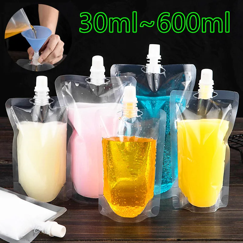 Borsa Per Vino Con Dispenser PRETYZOOM 10pezzi Borsa Per Vino Con Beccuccio Contenitore Gadget Vino Regalo