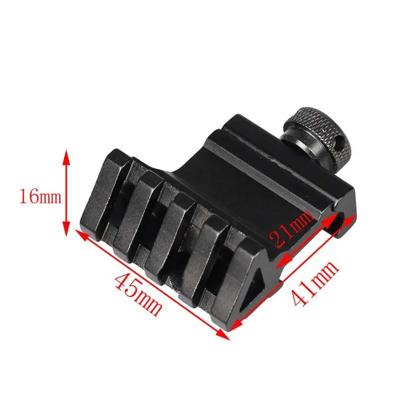4 слота 45 градусов 20 мм рельсовое крепление быстросъемный алюминиевый сплав