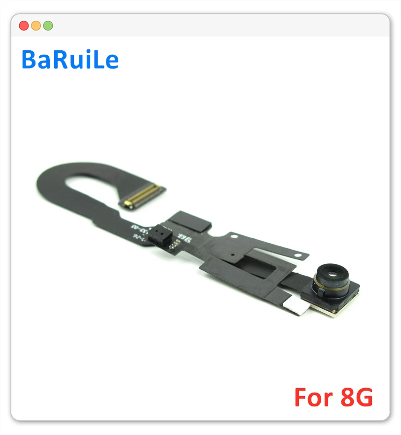 BaRuiLe, 2 шт., маленькая фронтальная камера, для iphone 8 Plus, 5,5 '', 8G, 8 Plus, с датчиком, светильник, близость, гибкий кабель, фронтальная камера, замена