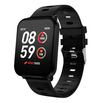 

NO.1 F4 IP68 Waterproof Heart Rate Blood Pressure Fitness Tracker Smart Watch