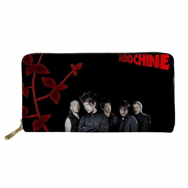 WHEREISART Indochine принты кошелек для женщин длинный женский кошелек модные монетные сумки для денег женский кошелек держатель для карт сумки - Цвет: YQ3958Z21