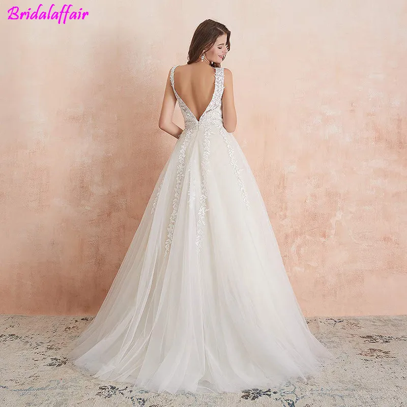 Vestido Novia женское свадебное платье Aline es ремни Свадебная Кружевная аппликация платье Свадебные платья для халат атласный Mariee Dentelle
