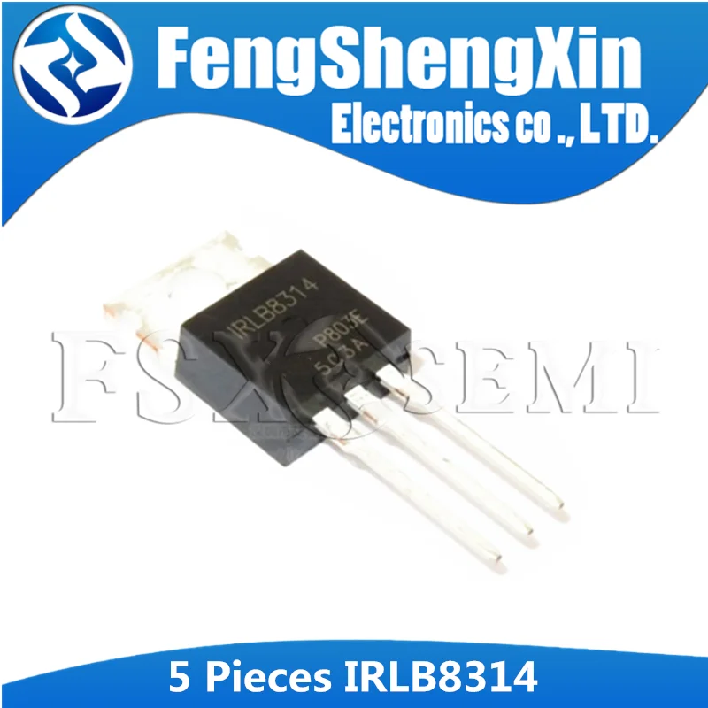 5 шт./лот IRLB8314PBF IRLB8314 MOSFET N-CH 30V 184A TO-220AB | Электронные компоненты и принадлежности