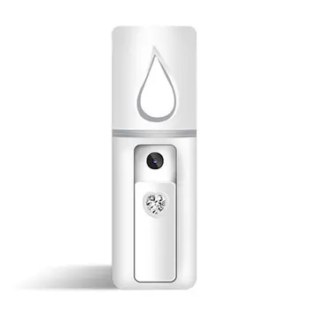 

Usb Charging Water Meter Handheld Nano Steamer Sprayer Facial Humidifier Cold Spray 20L Large Water Tank 2020 new selling