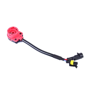 

2pcs Converter Ballast Durable Connector Adapter Cable Auto Harness For HID Bulb Light Base Socket Plug Wire For D2S D4S