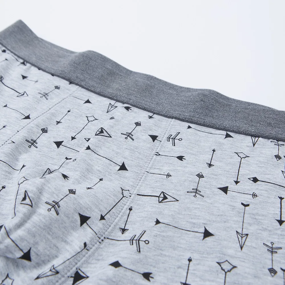 Goedkoop Metersbonwe Boxer Tieners Mannelijke Ondergoed Mannen Katoenen Onderbroek Mannelijke Slipje Ondergoed Comfortabele Boxer Homewear Print Cuecas