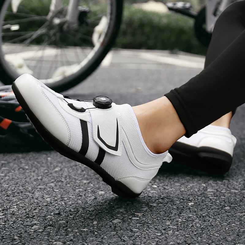 Обувь для шоссейного велоспорта, Мужская обувь для велосипеда, самоблокирующиеся гоночные дышащие ультралегкие профессиональные велосипедные кроссовки, размер 36-44