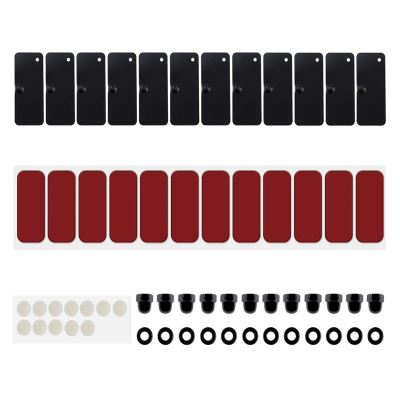 

For Ford Mustang Dodge Challenger and Camaro Rear Window Louvers Scoop Louvers Installation Hardware Accessories