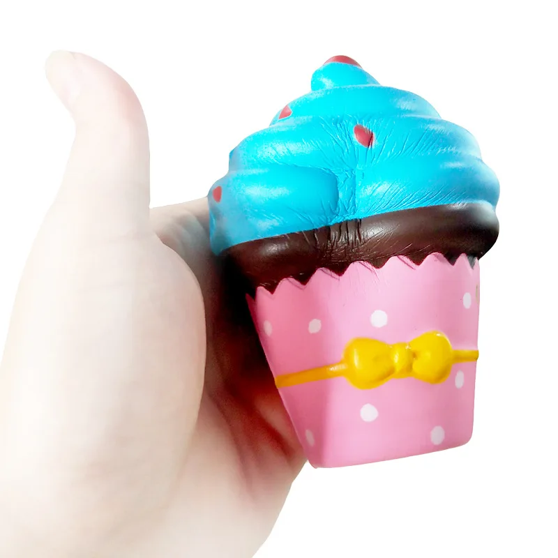 Детские игрушки антистресс Jumbo Красочный мягкий медленно поднимающийся шутки мороженое, мягкий забавные антистресс детские игрушки для детей, подарки для детей