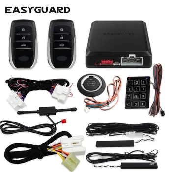 

EASYGUARD start stop for toyota plug and play can bus compatible keyless entry push start system remote engine start DC12V