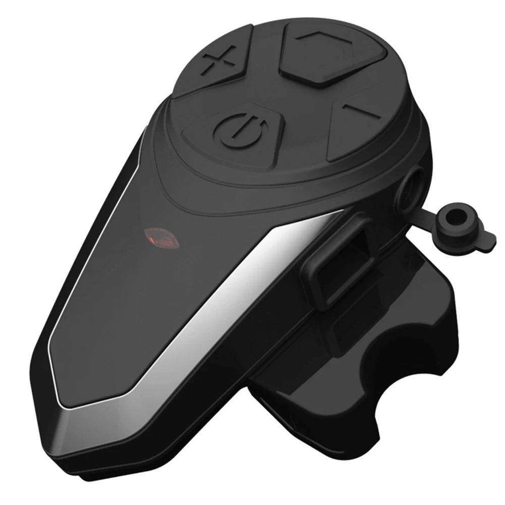 

Lightweight Earphone Motorcycle Intercom Easy Operation Wireless FM Radio Long Standby Bluetooth Music Helmet Headset Portable