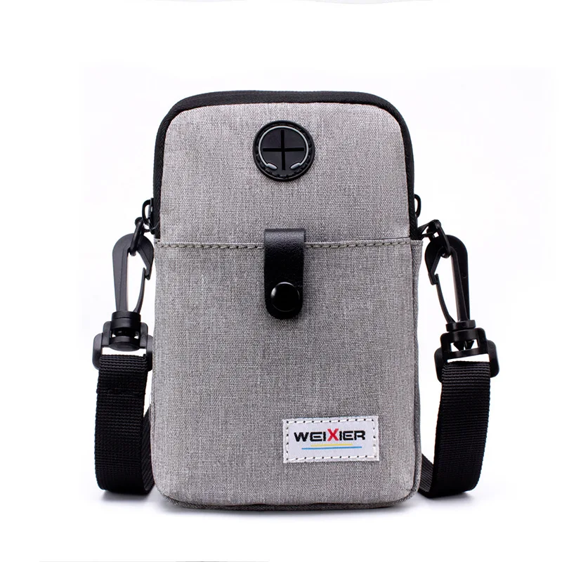 

2019 new style men's mobile phone, multi-function, casual, single-shoulder, single-shoulder cross-outdoor sports small-sized bag