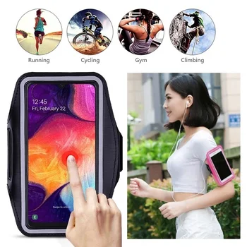 

for Samsung A50 A40 A70 A60 A80 A10 A20 A20e A30 A50s A10s A30s Bag Case on Hand for Phone Holder Belt for Running Sports Case