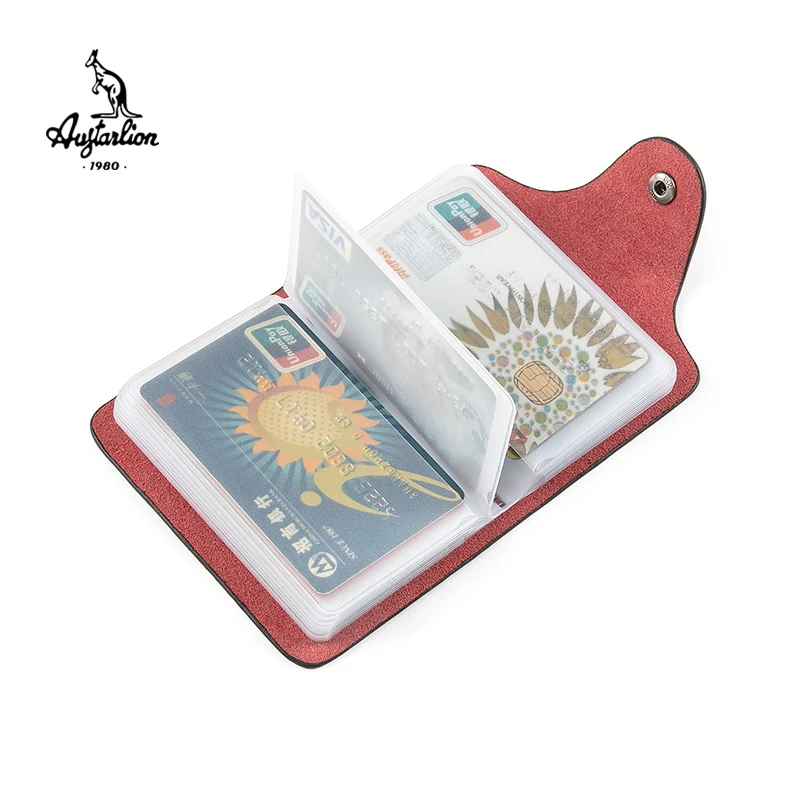 

2020 Creative Vintage Holder Organizer ID Credit Card Wallet Case Box 20 Card Pack Cheap Business Credit Card Holder Package