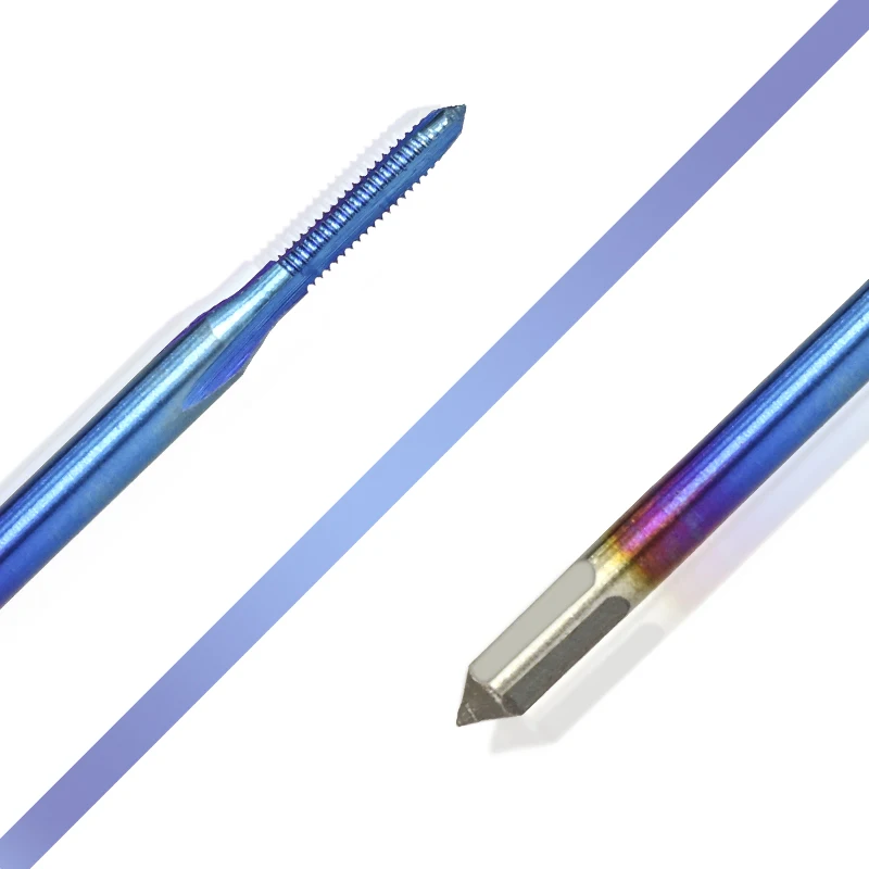 Сверло с метрической резьбой XCAN сверло покрытием Nano Blue Metric Tap прямое HSS 6542|Метчик