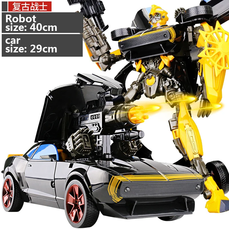 40 см Трансформационные роботы, игрушечные машинки, Optimus War Hornet, боевые лезвия, деформация автомобиля, робот, модель, игрушки для мальчиков с коробкой